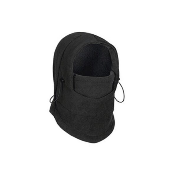 Windproof Hat With Mask Unisex Ski Hat Mens Winter Fleece Wrapped Warm Hat - Image 5