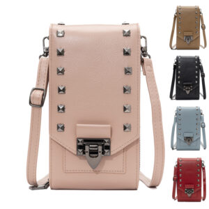 Rivet Design Shoulder Bags