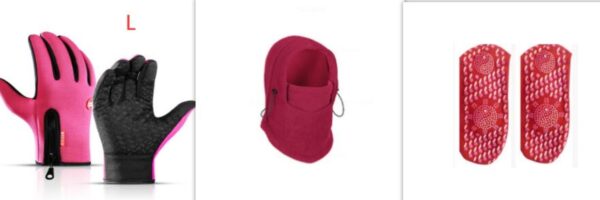 Windproof Hat With Mask Unisex Ski Hat Mens Winter Fleece Wrapped Warm Hat - Image 3